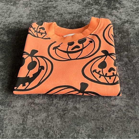 NWT H&M Orange Pumpkin Sweater - Picture 6 of 6